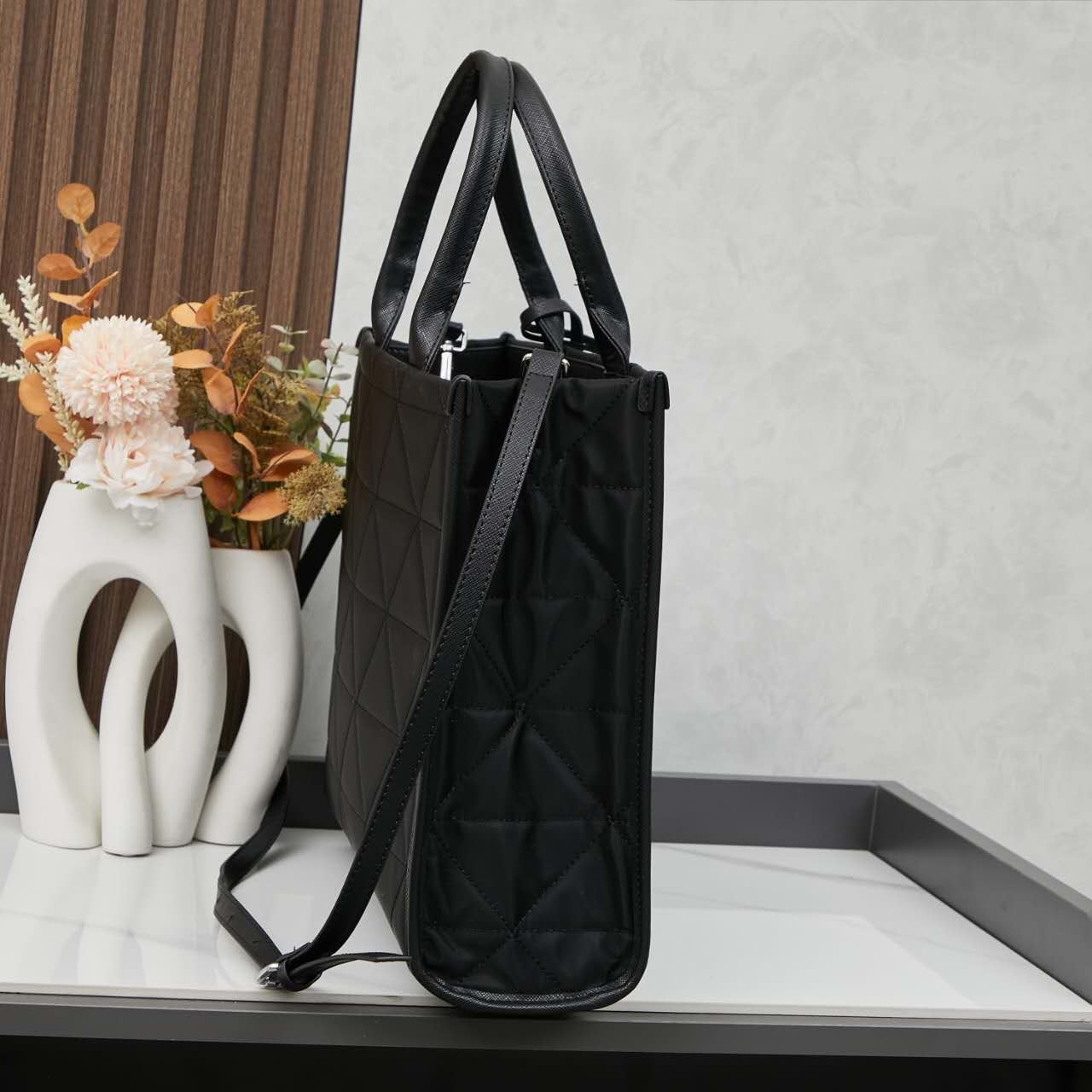 【PRADA旗艦店】(プラダ)  Symbole Tote ハンドバッグ-BRAND OFF