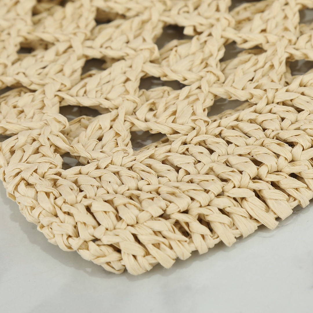 【PRADA旗艦店】プラダ わら編みバッグ 30*31CM-BRAND OFF