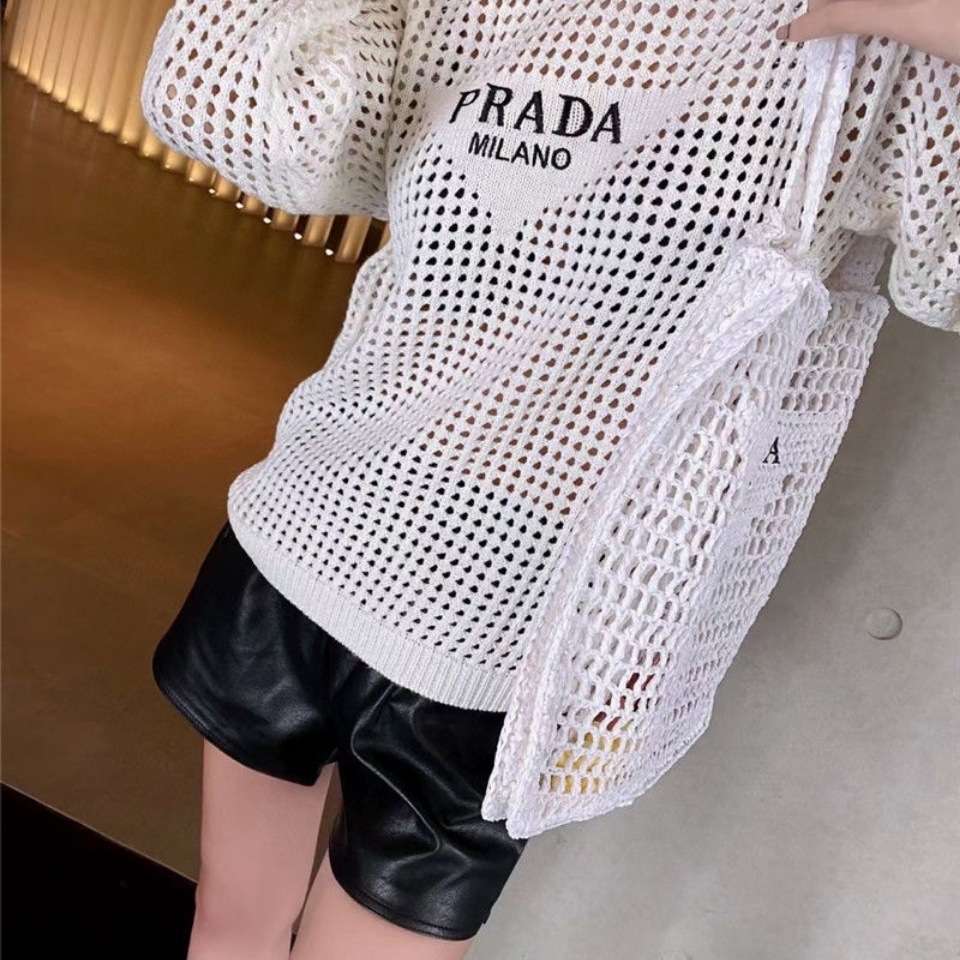 【Prada旗艦店】( プラダ ) 長袖 男女兼用、ご好評に付き再入荷！-BRAND OFF