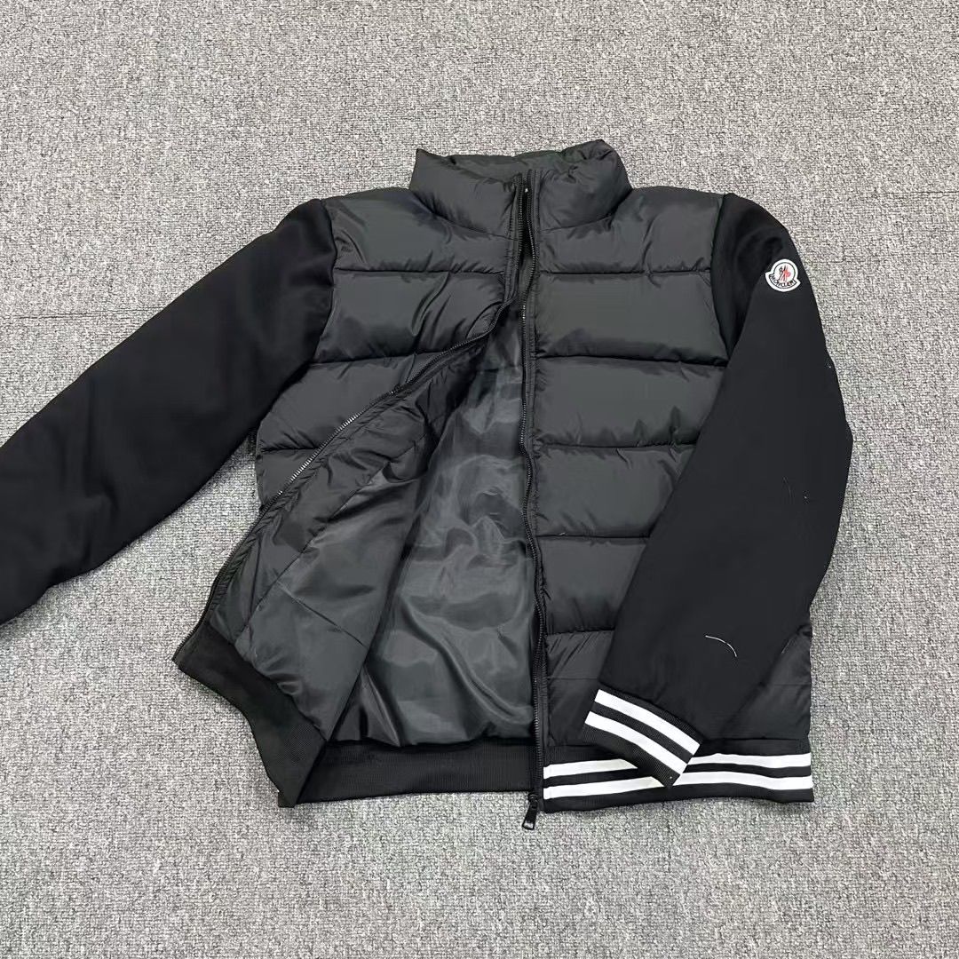 【MONCLER 公式旗艦店】（モンクレール）ニットのダウンジャケット-BRAND OFF