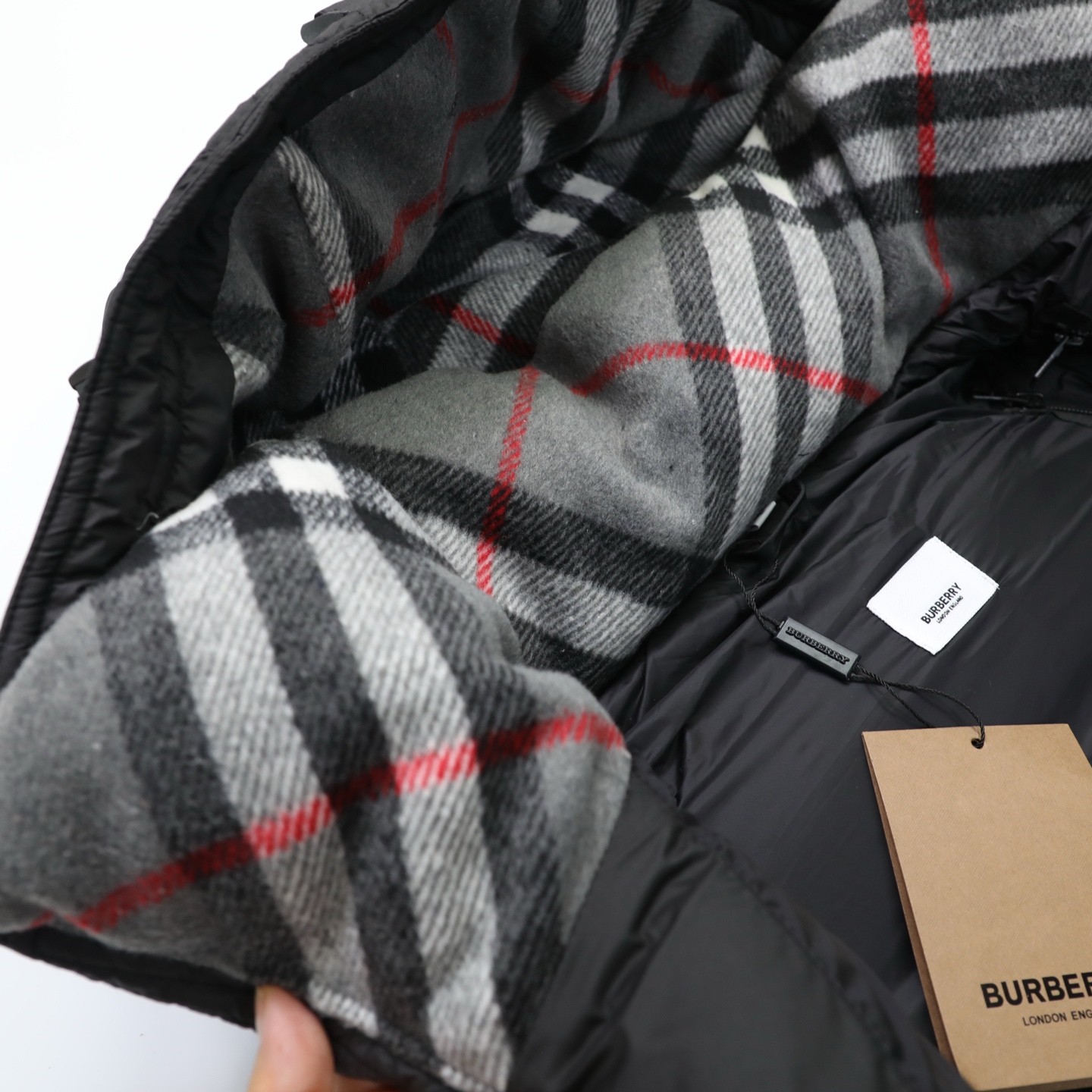 【BUREERRY旗艦店】（バーバリー）着脱式ダウンジャケット、ご好評に付き再入荷！！-BRAND OFF