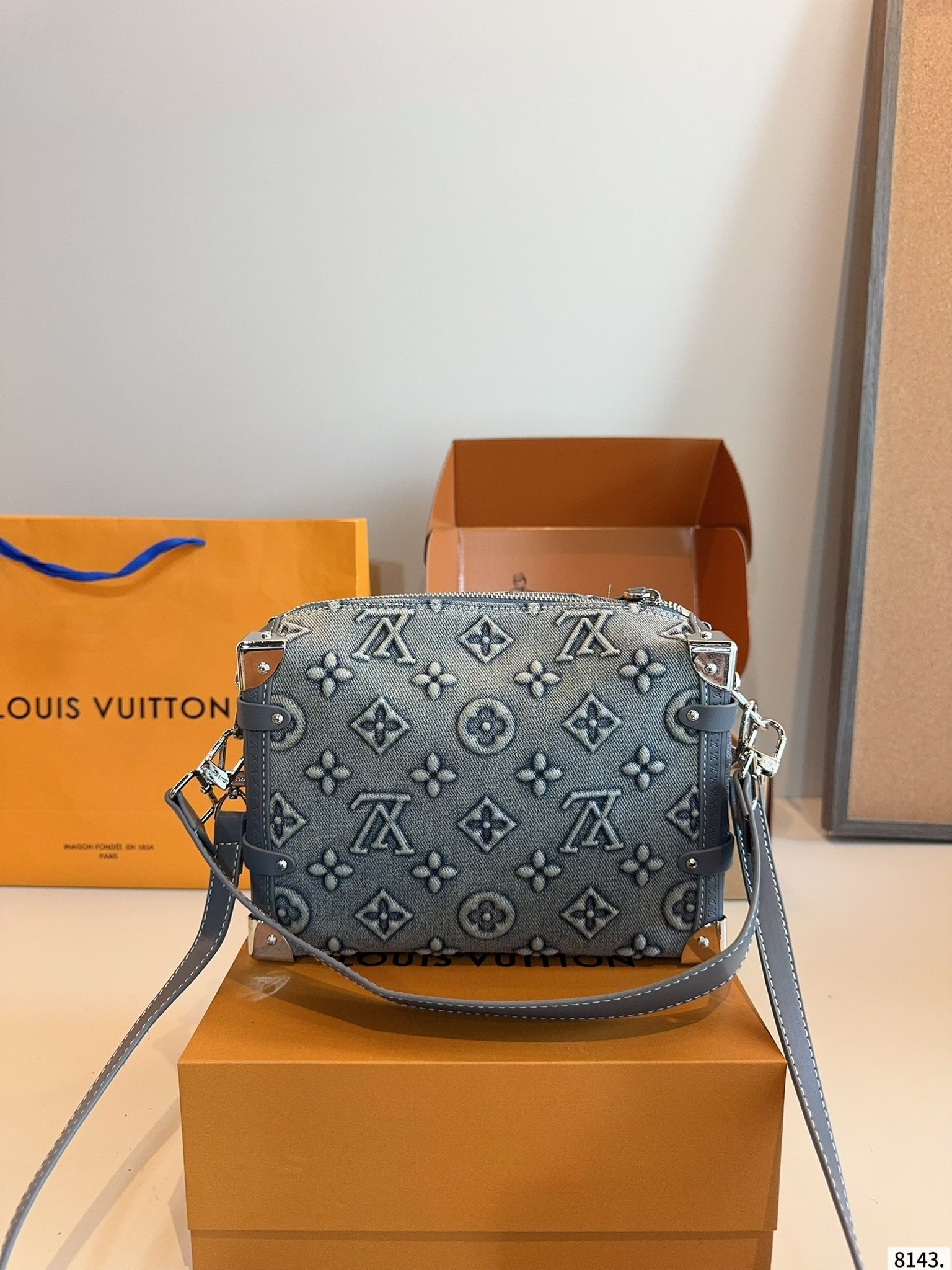 【LOUIS VUITTON旗艦店】ルイヴィトン TRUNK デニングソフトケース-BRAND OFF