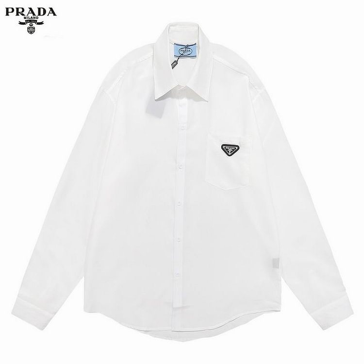 【Prada旗艦店】プラダ長袖シャツ、ご好評に付き再入荷！！-BRAND OFF