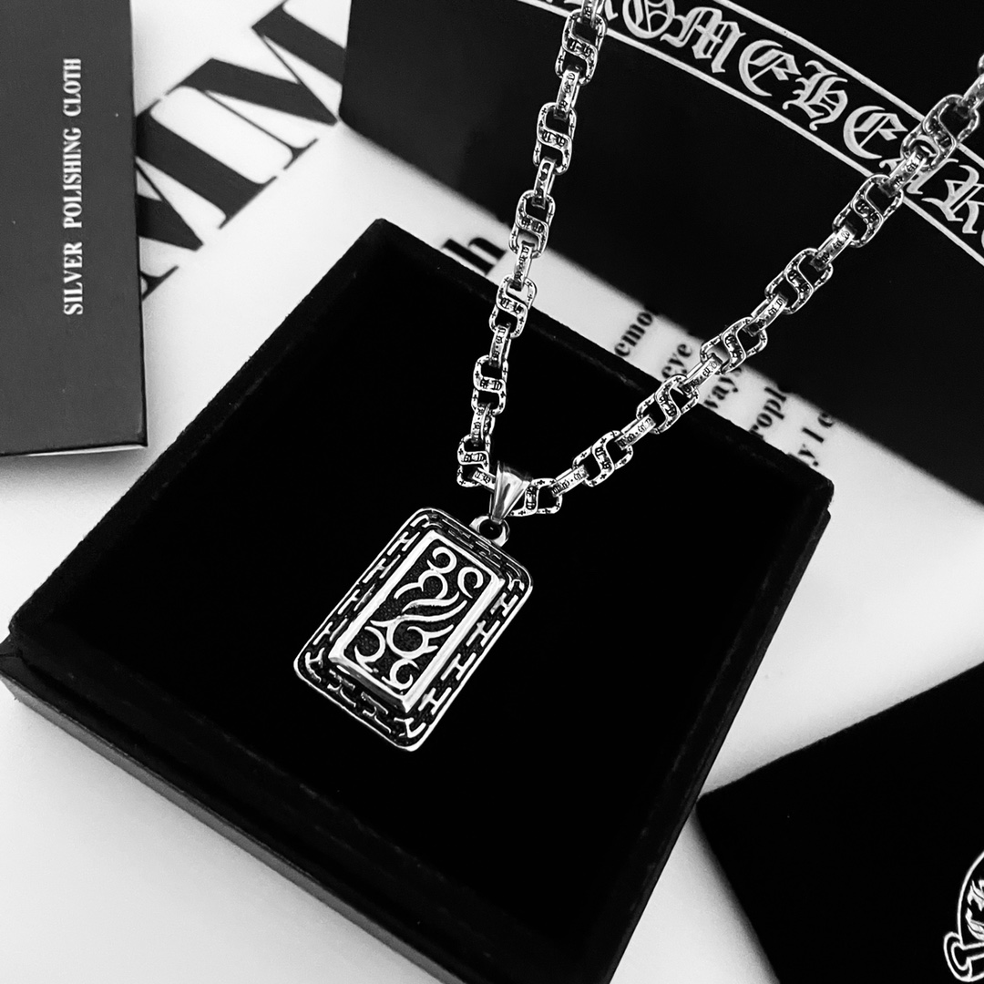 【CHROME HEARTS 】ネックレス、新しいネックレス万能シンプルファッションオーナメント-BRAND OFF