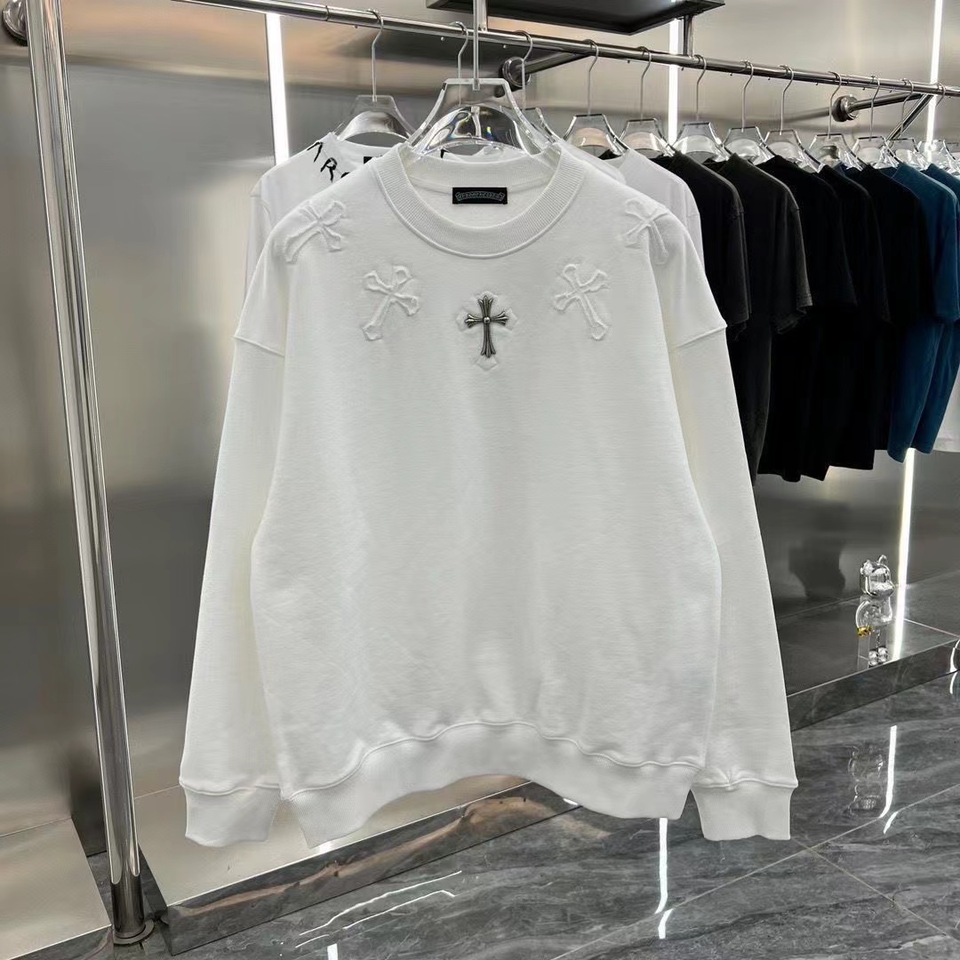 【CHROME HEARTS】クロムハーツ トレーナー 長袖 男女兼用、ご好評に付き再入荷！-BRAND OFF