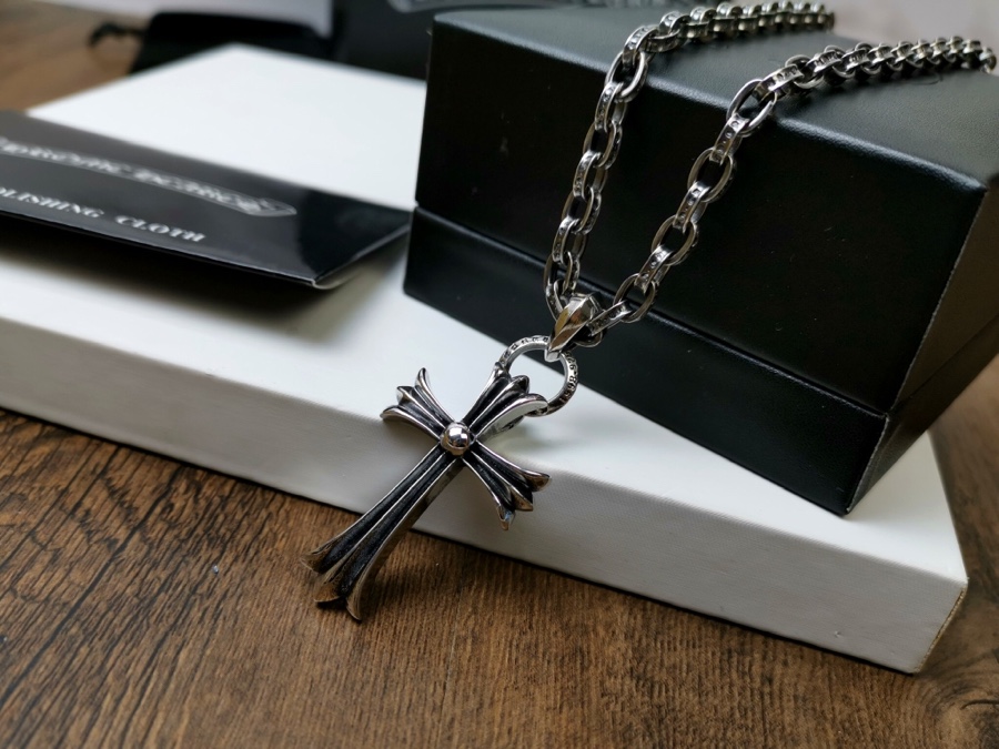 【Chrome Hearts】ネックレス、新しいネックレス万能シンプルファッションオーナメント-BRAND OFF