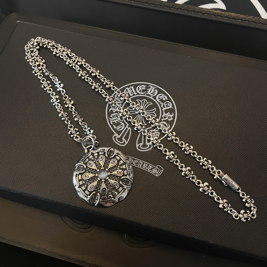 【CHROME HEARTS】ネックレス、新しいネックレス万能シンプルファッションオーナメント-BRAND OFF