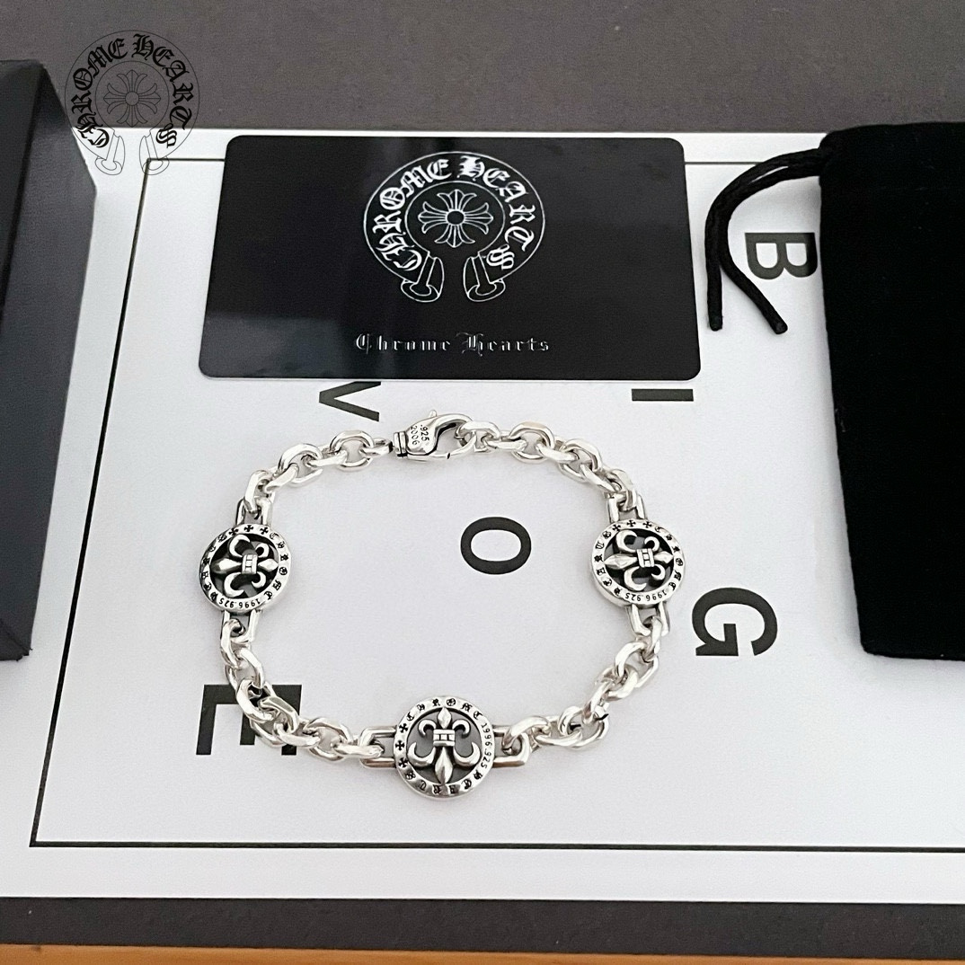 【2026】【CHROME HEARTS】ブレスレット、ファッションシンプルなスタイル-BRAND OFF