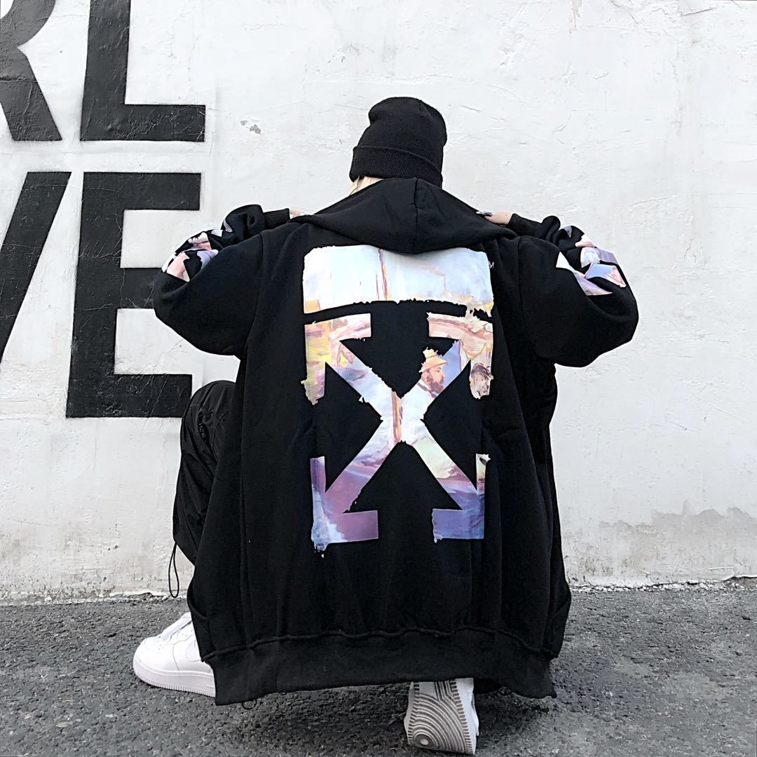 【OFF-WHITE 】パーカー 男女兼用、ご好評に付き再入荷！-BRAND OFF