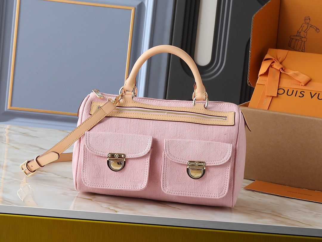 LOUIS VUITTON ルイヴィトン Vintage デニムのハンドバッグ M44472-BRAND OFF