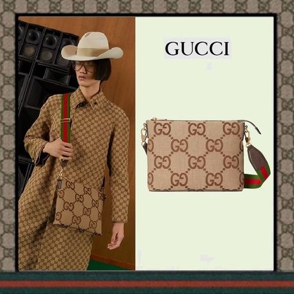 GUCCI ★ジャンボGG メッセンジャーバッグ-BRAND OFF
