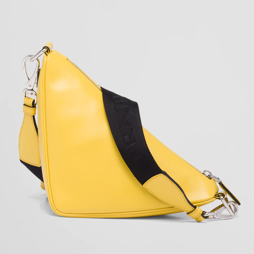 累積売上第１位☆新作☆ プラダ PRADA トライアングル レザーショルダーバッグ-BRAND OFF