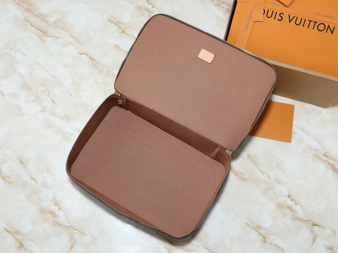 LOUIS VUITTON ルイヴィトン M43690 収納ボックス 化粧ポーチ-BRAND OFF
