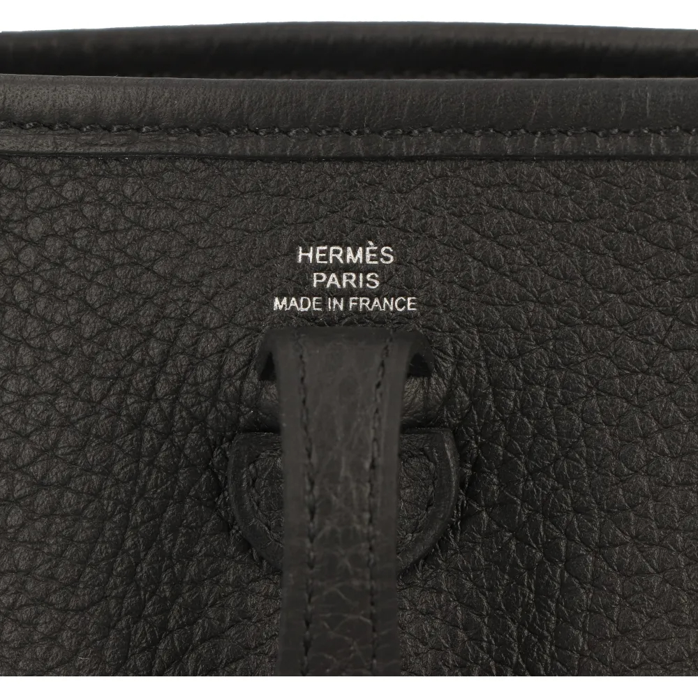HERMES エルメス エヴリン TPM ブラック トリヨン-BRAND OFF