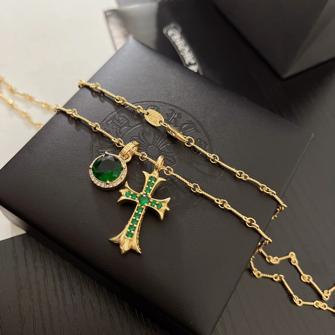 【CHROME HEARTS】ネックレス、新しいネックレス万能シンプルファッションオーナメント-BRAND OFF