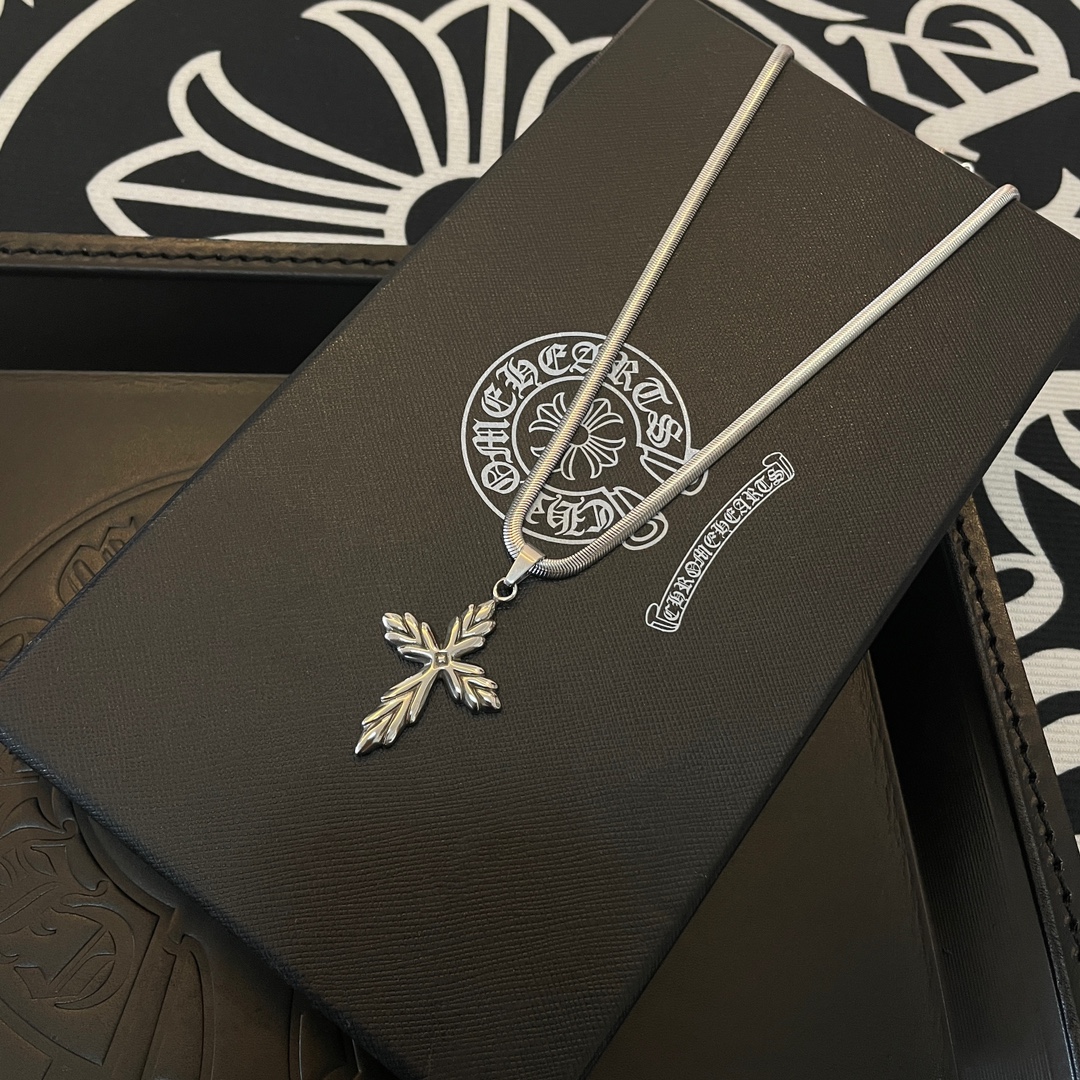 【CHROME HEARTS】ネックレス、新しいネックレス万能シンプルファッションオーナメント-BRAND OFF