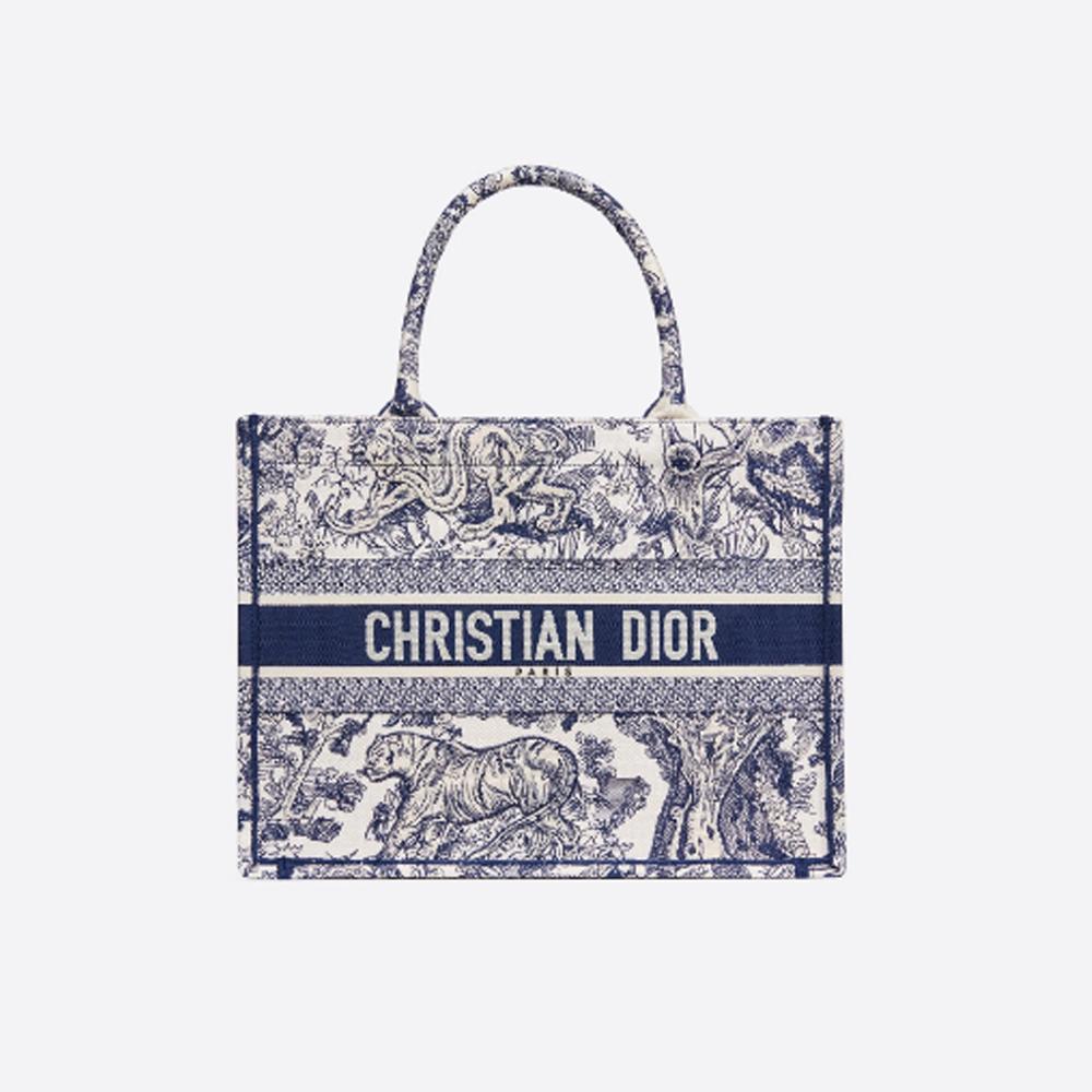 【DIOR】入手困難！セレブ芸能人御用達?ロゴ アニマル 刺繍 バッグ トート 選べる4色-BRAND OFF