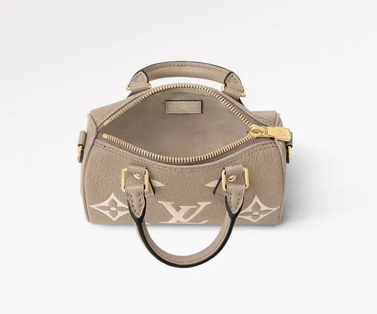 希少 LOUIS VUITTON ナノスピーディー ミニバッグ 黒 SAC NANO SPEEDY M81456 M82890-BRAND OFF