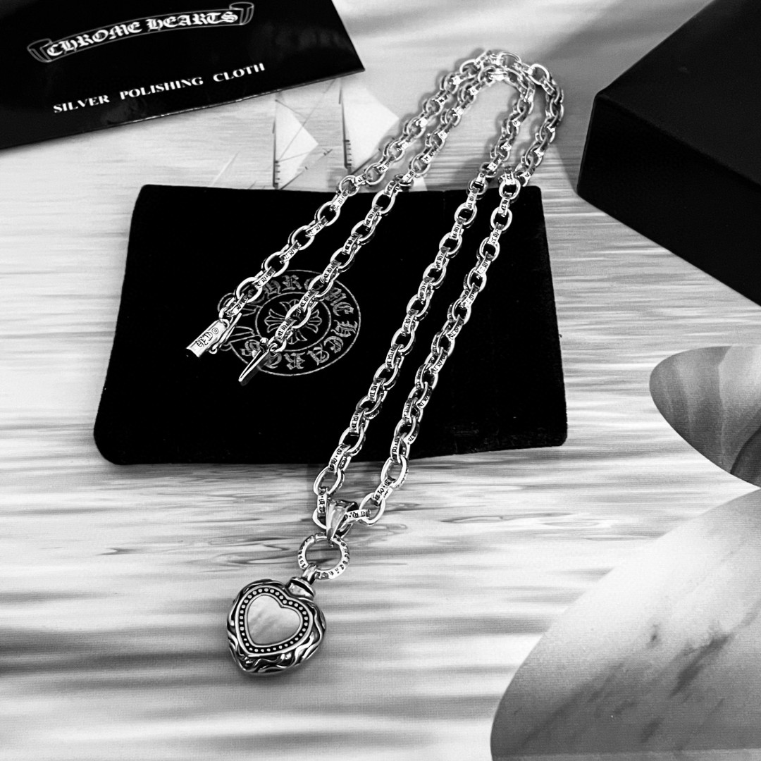 【CHROME HEARTS】ネックレス、新しいネックレス万能シンプルファッションオーナメント-BRAND OFF