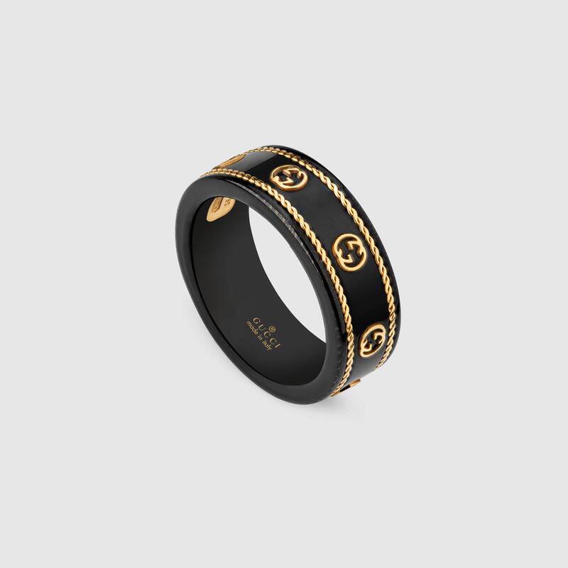GUCCI インターロッキングGリング-BRAND OFF