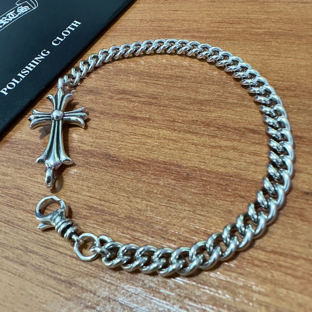 【 CHROME HEARTS 】ブレスレット、ファッションシンプルなスタイル-BRAND OFF