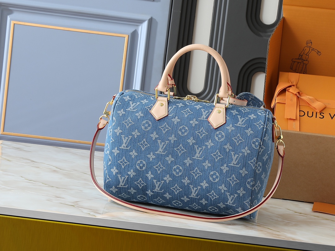 LOUIS VUITTON ルイヴィトン Speedy Soft 30 クロスボディバッグ-BRAND OFF