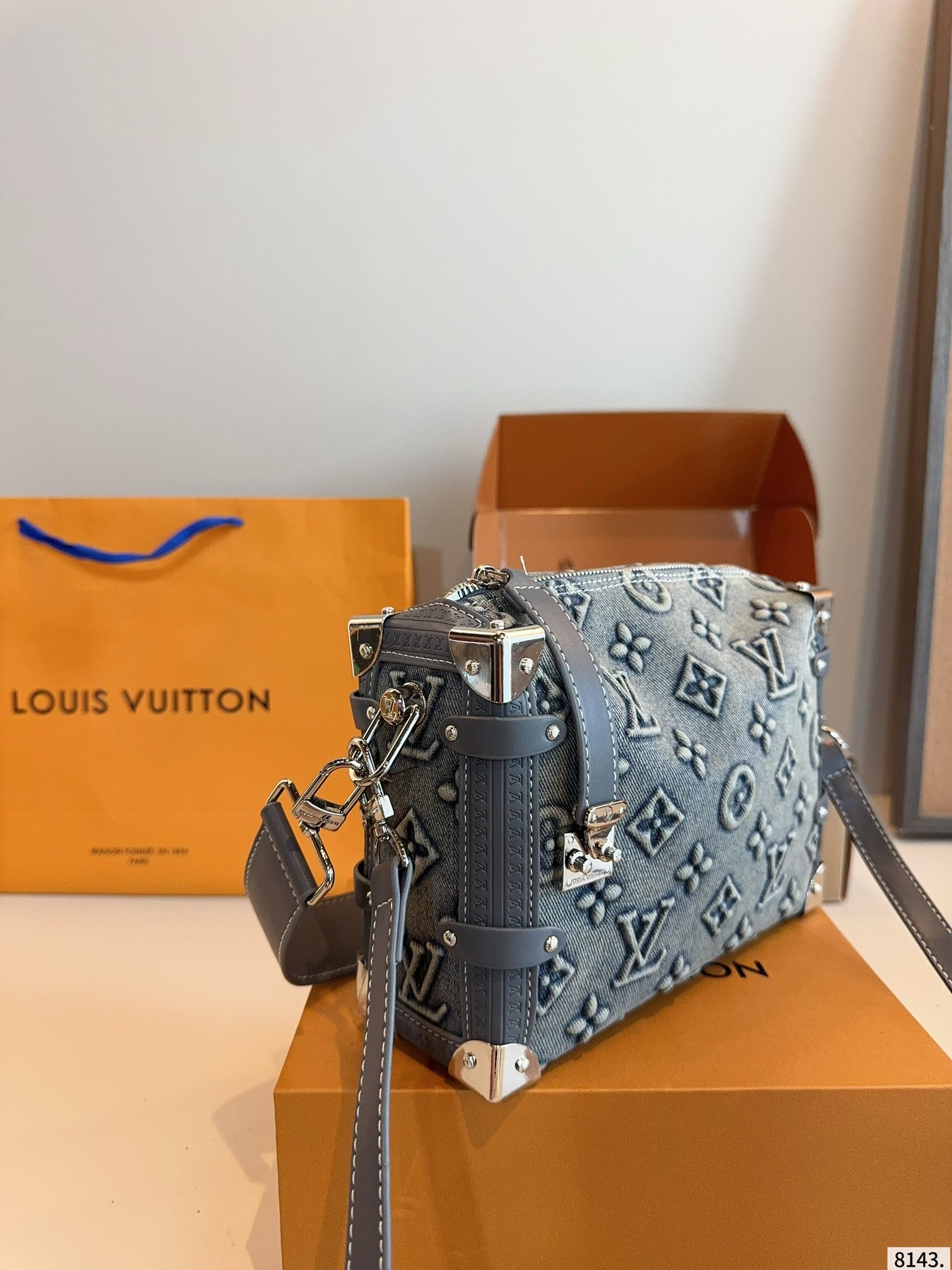 【LOUIS VUITTON旗艦店】ルイヴィトン TRUNK デニングソフトケース-BRAND OFF