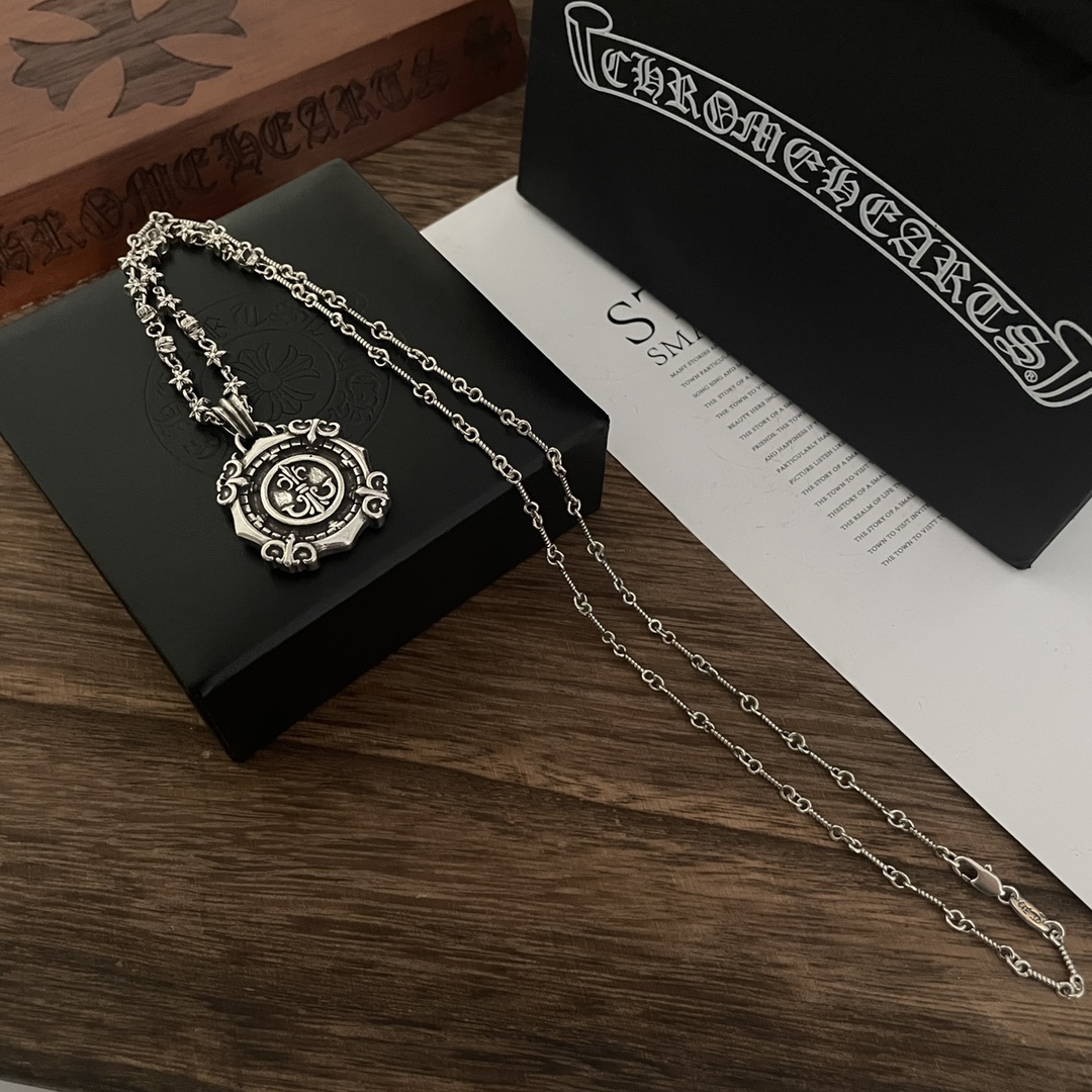 【CHROME HEARTS 】ネックレス、新しいネックレス万能シンプルファッションオーナメント-BRAND OFF