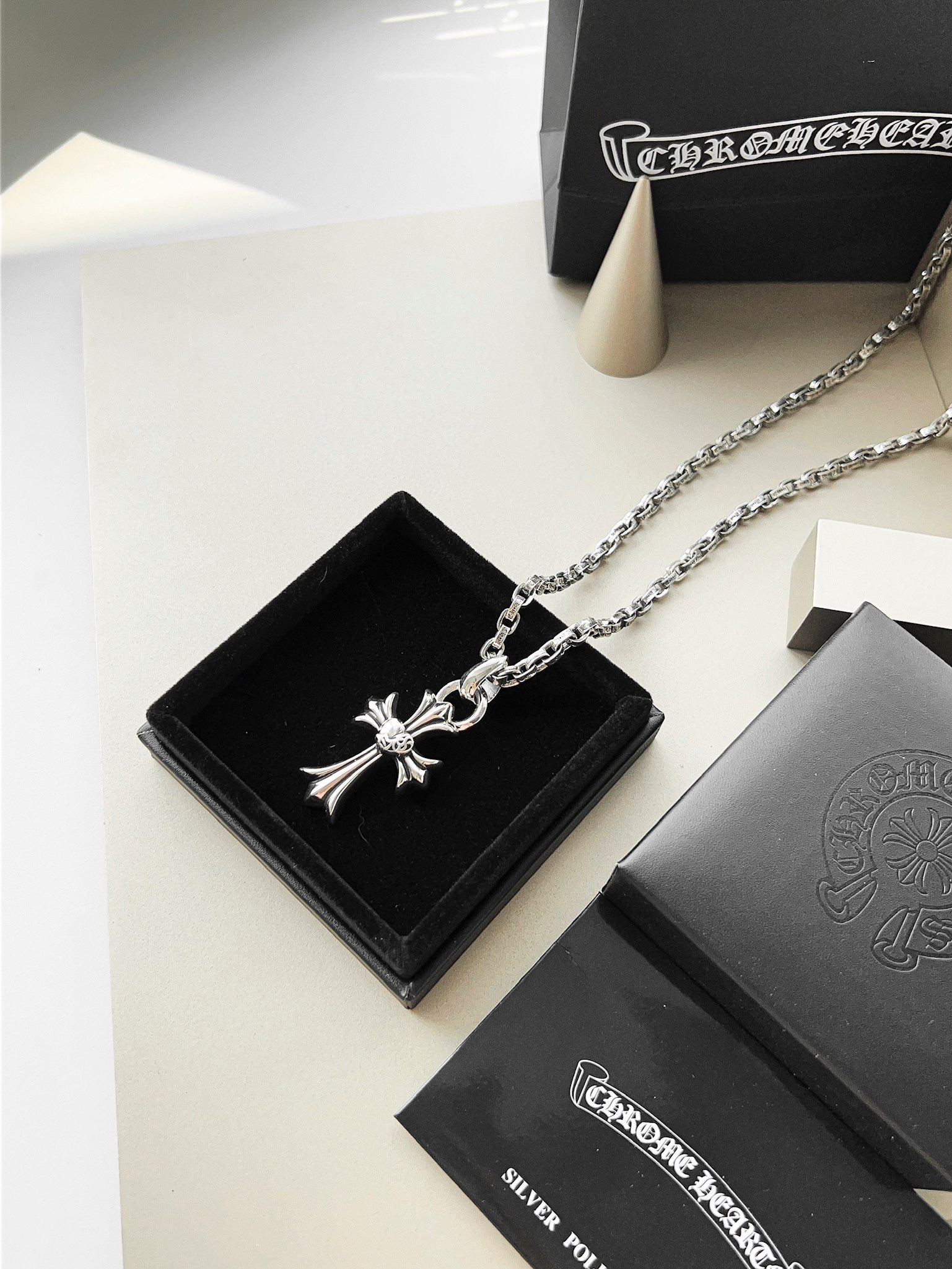 【Chrome Hearts】ネックレス、新しいネックレス万能シンプルファッションオーナメント-BRAND OFF