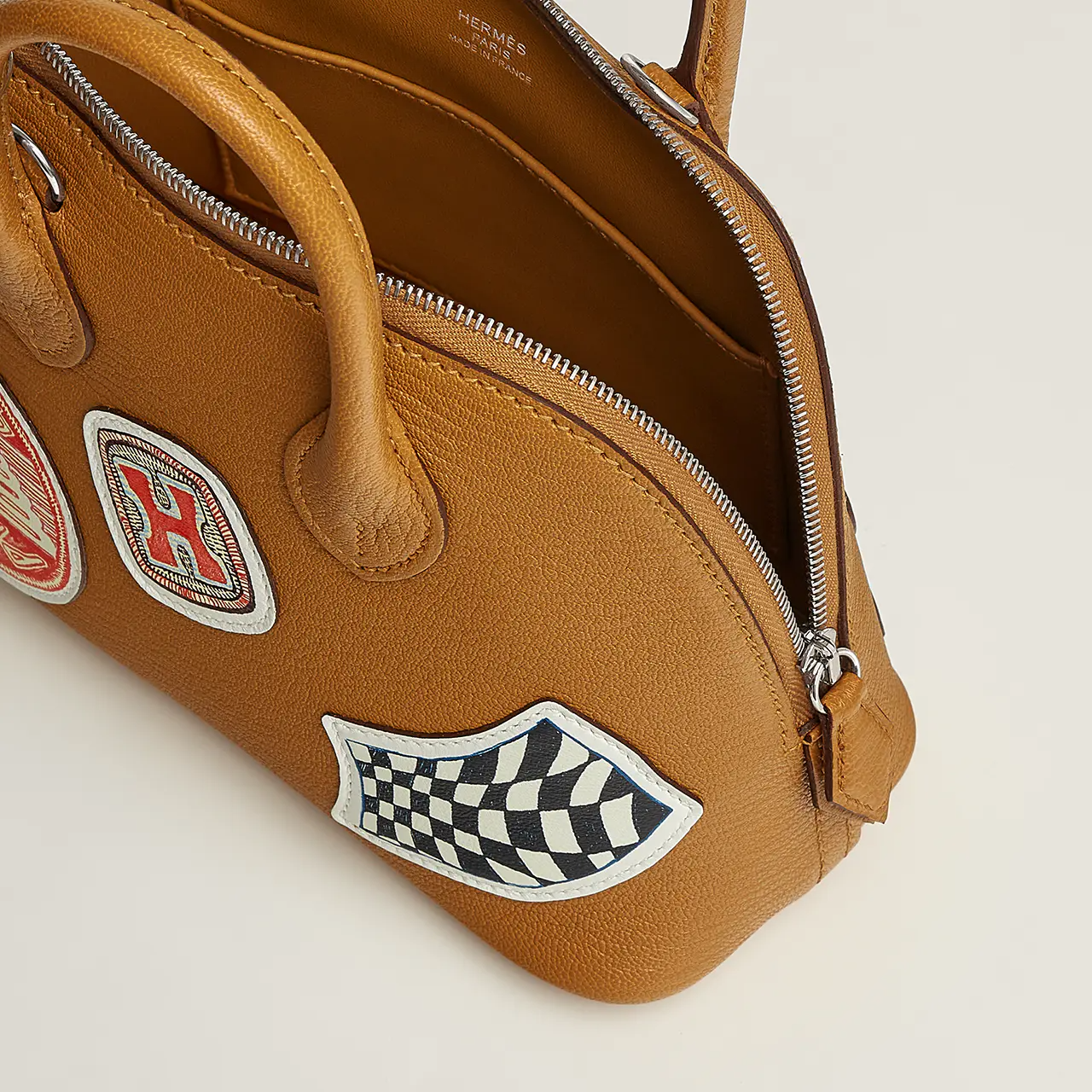 【HERMES】エルメス Bolide 1923 ミニ ピケコレ ハンドバッグ-BRAND OFF