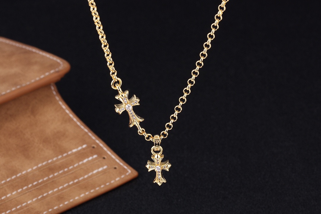 【CHROME HEARTS】ネックレス、新しいネックレス万能シンプルファッションオーナメント-BRAND OFF