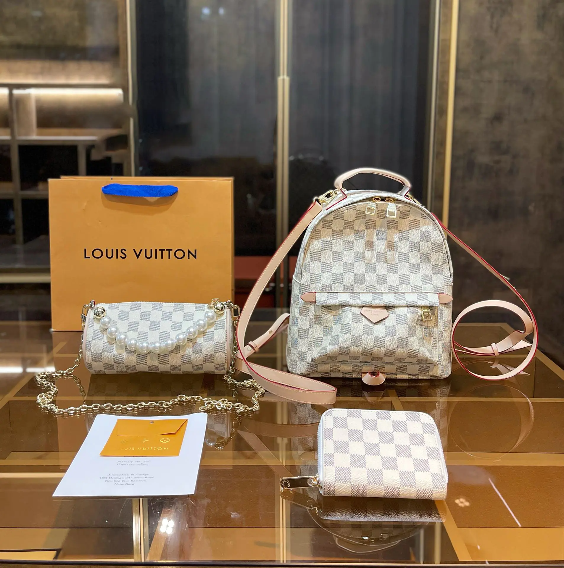 【すぐ届く】ルイヴィトン☆定番人気☆LOUISVUITTON 3点セット お得-BRAND OFF