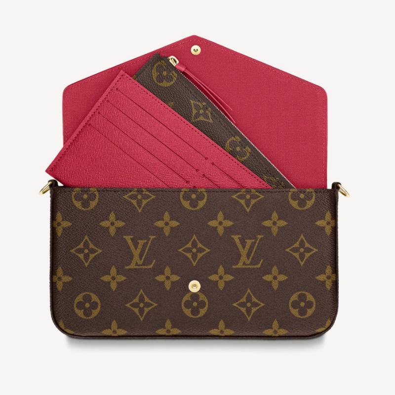 LOUIS VUITTON 三種類の使用 ルイヴィトン ポシェット?フェリシー Ref:M61276-BRAND OFF