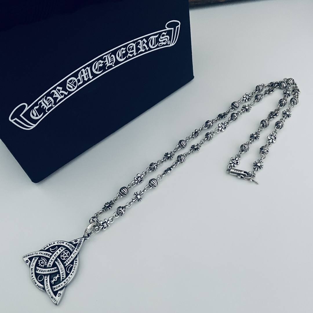【CHROME HEARTS 】ネックレス、新しいネックレス万能シンプルファッションオーナメント-BRAND OFF