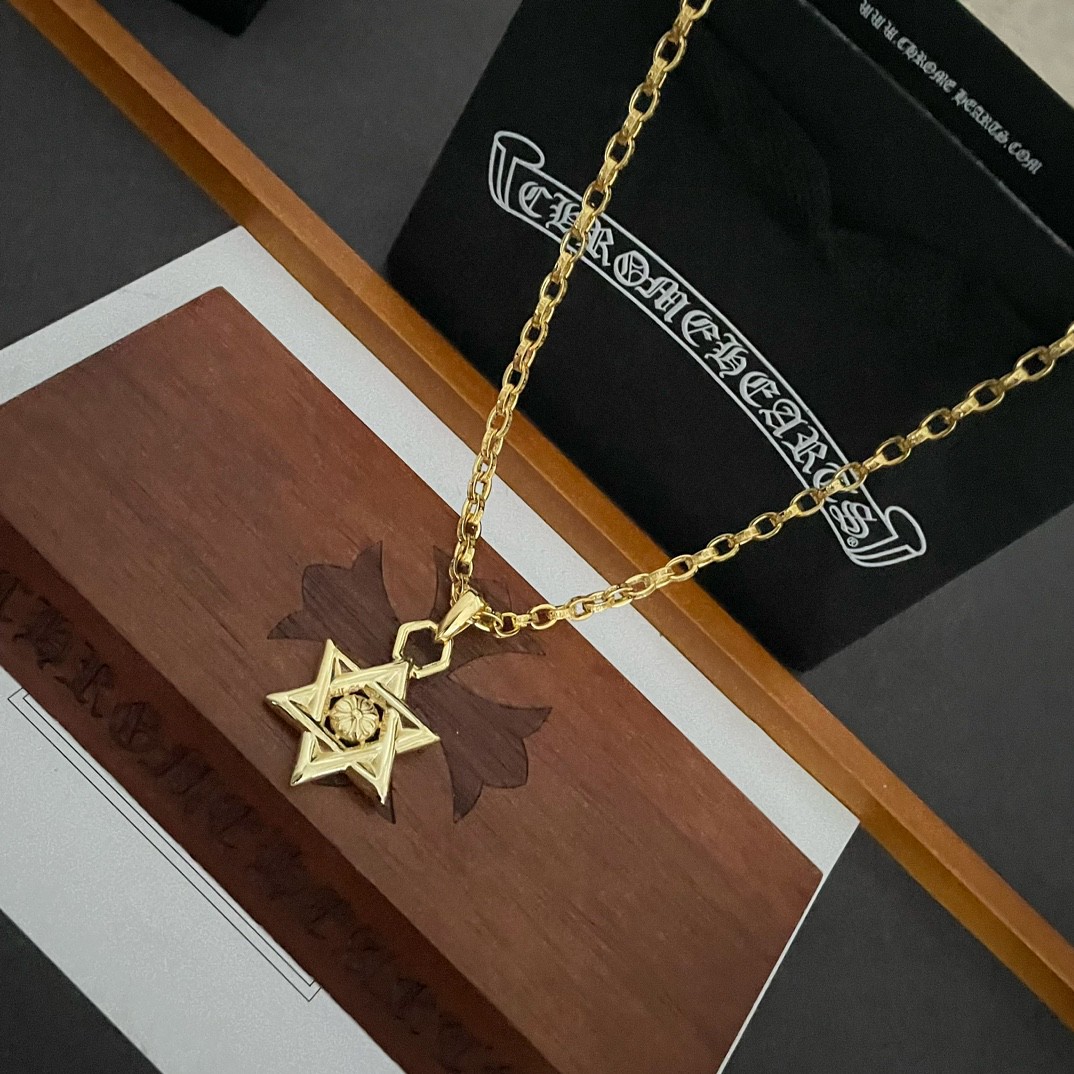 【CHROME HEARTS】ネックレス、新しいネックレス万能シンプルファッションオーナメント-BRAND OFF