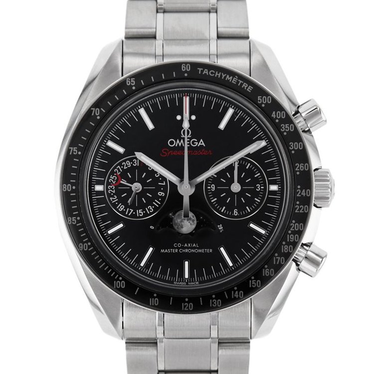 Omega スピードマスター ムーンウォッチ コーアクシャル マスタークロノメーター ムーンフェイズ クロノグラフ 44.25MM 腕時計-BRAND OFF