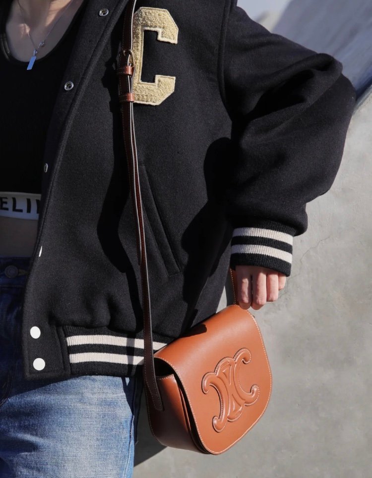 【CELINE旗艦店】(セリーヌ) ショルダーバッグ & クロスボディバッグ 18.5x8x15cm-BRAND OFF