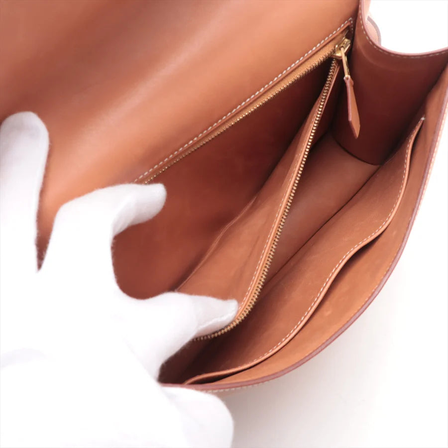 HERMES エルメス コンスタンス24 ヴォーシャモニー ナチュラル ゴールド金具-BRAND OFF