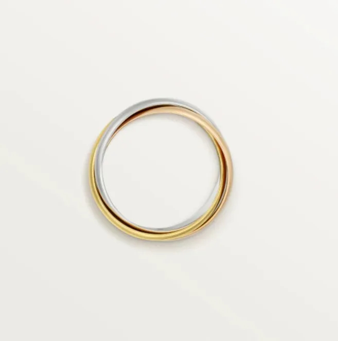 【CARTIER】カルティエ トリニティ リング 2色 男女兼用-BRAND OFF