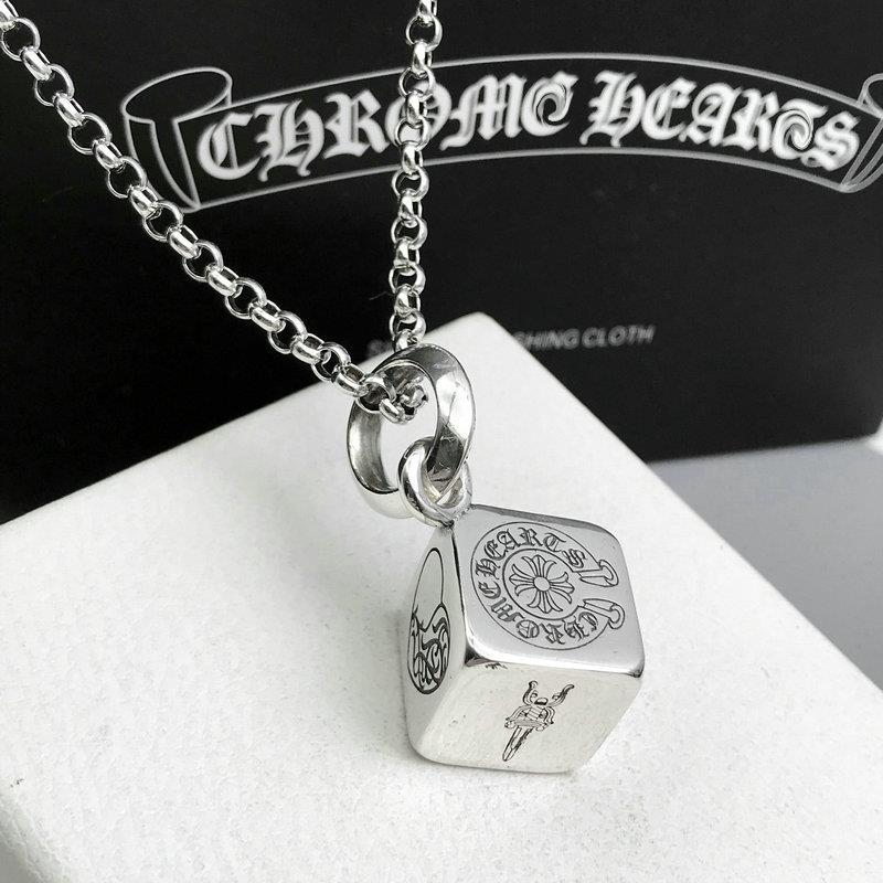 【Chrome Hearts 】クロムハーツ  ダイスペンダント ネックレス-BRAND OFF