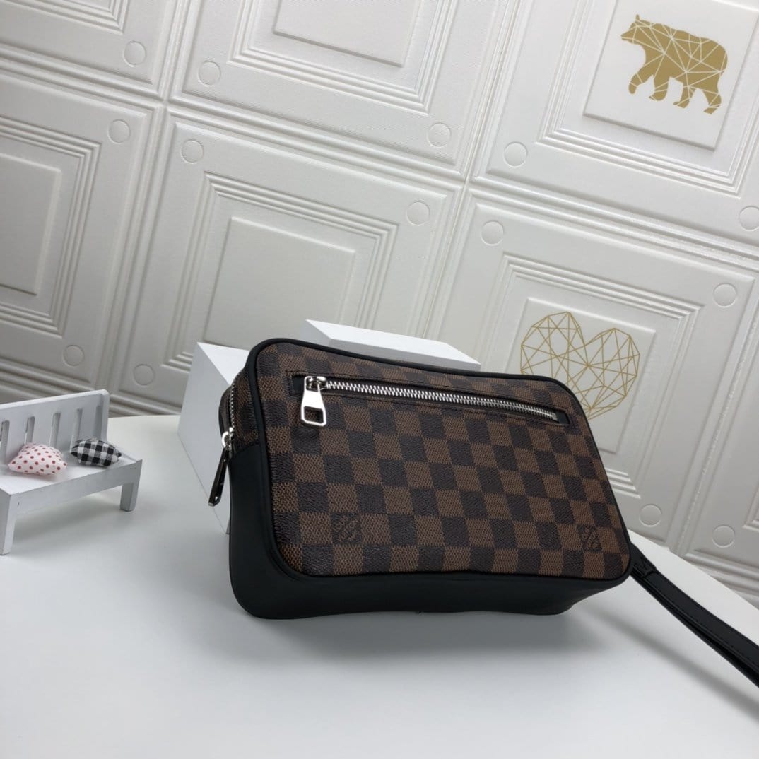 Louis Vuitton ポシェット カサイ ダミエ クラッチN41663-BRAND OFF