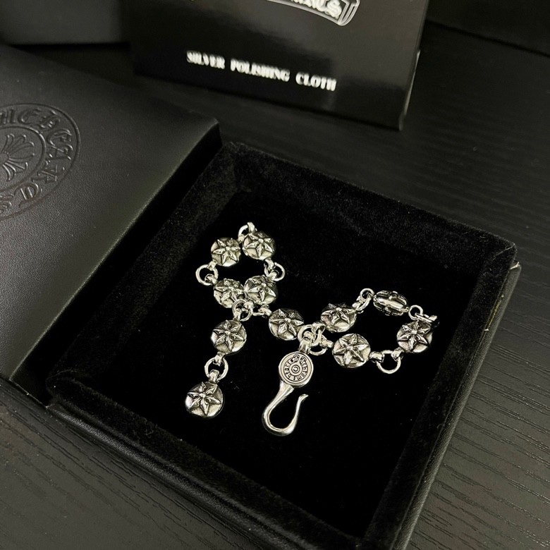【CHROME HEARTS】ブレスレット、ファッションシンプルなスタイル-BRAND OFF