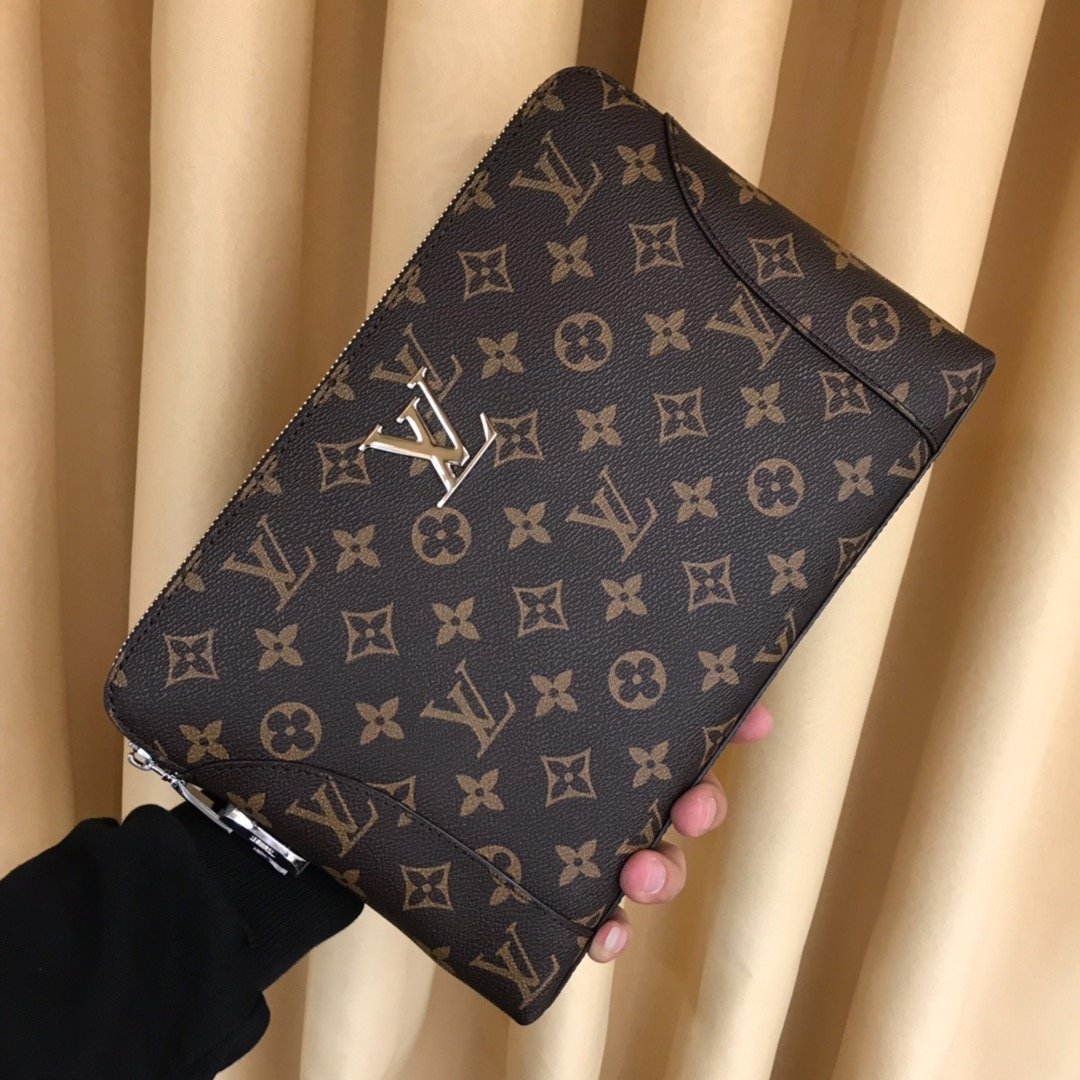 LOUIS VUITTON（ルイヴィトン）クラッチバッグ 28x19x3cm-BRAND OFF