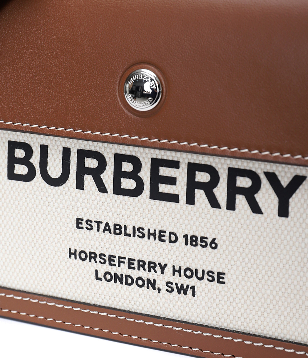 Burberry Mini Horseferry Print タイトルバッグ-BRAND OFF