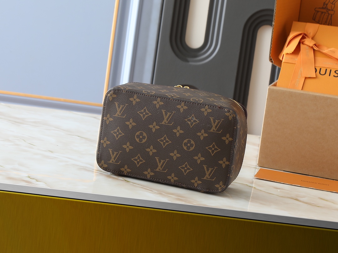 LOUIS VUITTON ルイヴィトン M43689 収納ボックス 化粧ポーチ-BRAND OFF