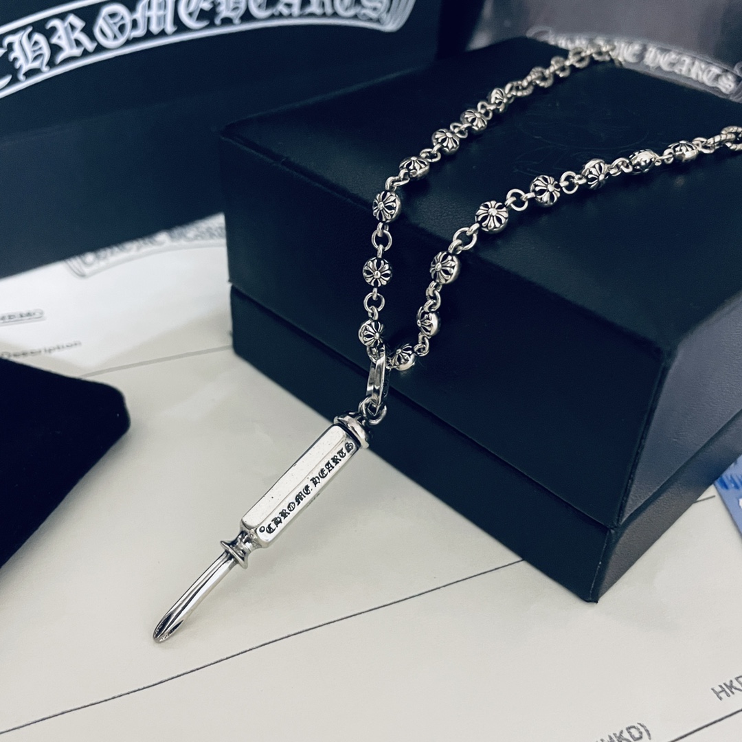 【CHROME HEARTS 】ネックレス、新しいネックレス万能シンプルファッションオーナメント-BRAND OFF