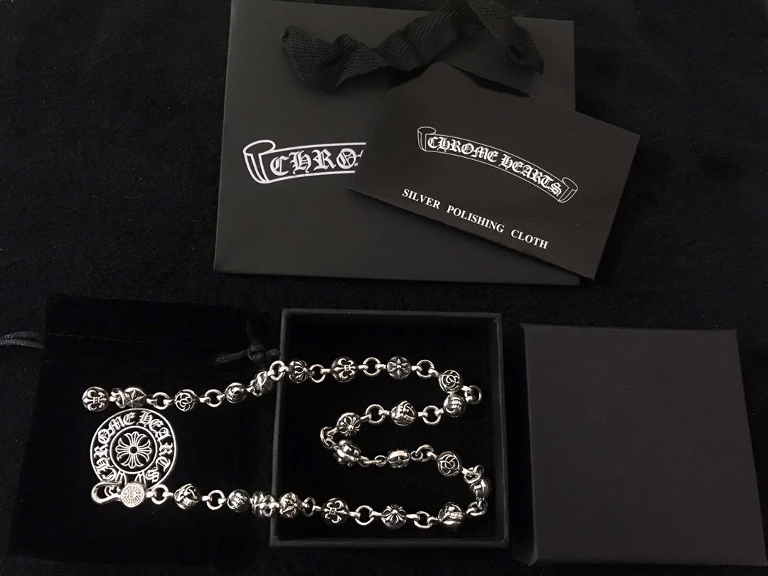 【CHROME HEARTS】ネックレス、新しいネックレス万能シンプルファッションオーナメント-BRAND OFF