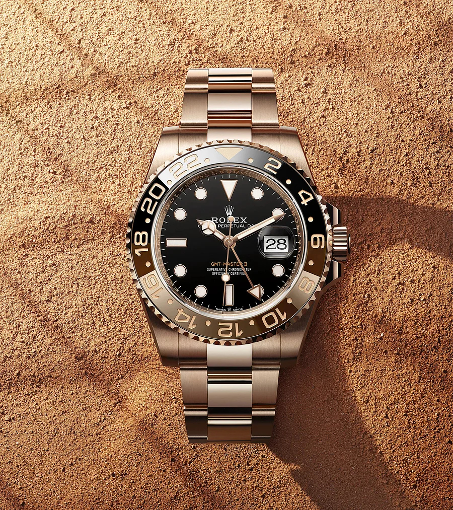 GMTマスターⅡ オイスター 40 mm エバーローズゴールド-BRAND OFF