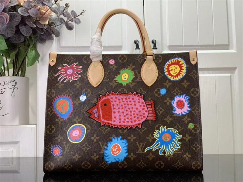 Louis Vuitton 草間彌生コラボ オンザゴー MM モノグラムM46429-BRAND OFF