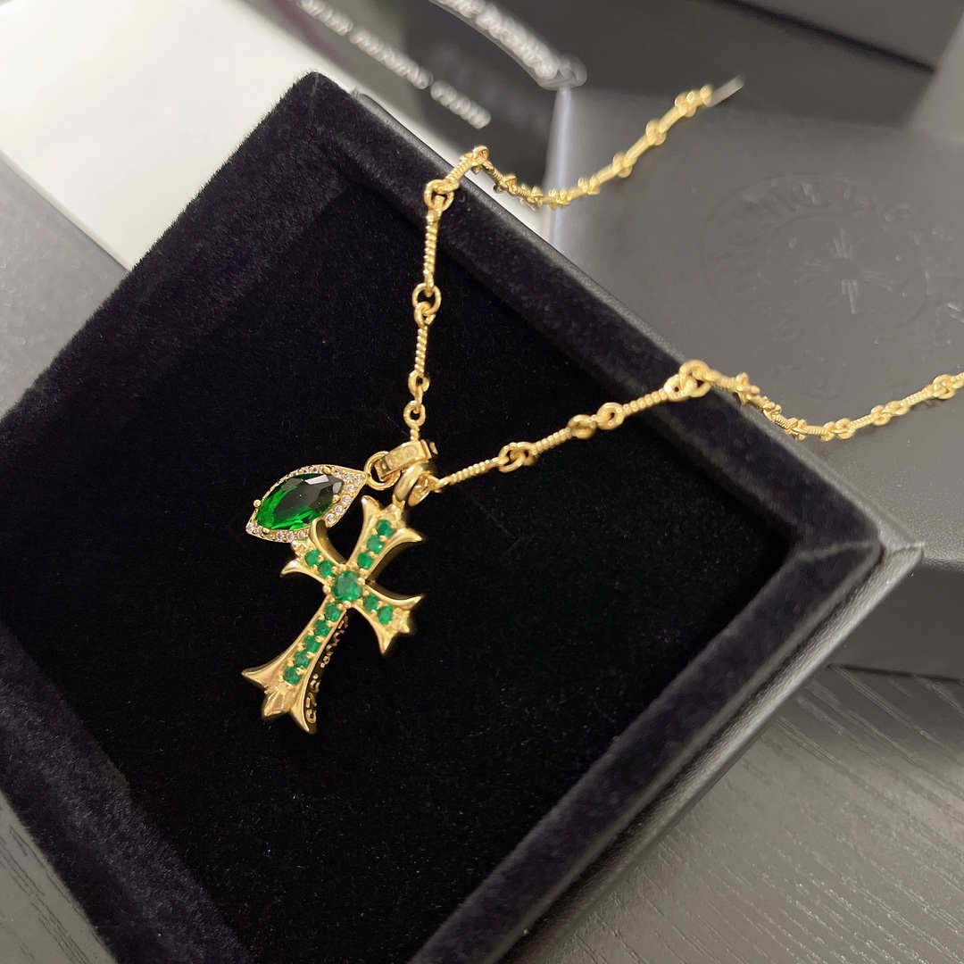 【CHROME HEARTS】ネックレス、新しいネックレス万能シンプルファッションオーナメント-BRAND OFF